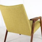 Pastoe Ruster Door Yngve Ekstrom Fauteuil Vintage Gestoffeerd thumbnail 10