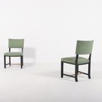 Set Of 4 Chairs / Eetkamerstoel / Stoel From Otto Schulz, 1940’S Sweden thumbnail 5