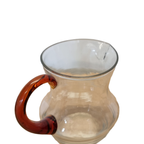 Vintage Design Waterkaraf Met Amberglas thumbnail 7
