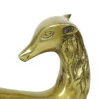 Herten Beeld Sculptuur Koper Messing Liggend Hert Sarreid Ltd thumbnail 3