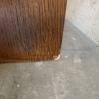 Vintage Hangende Muurkast / Wandkast In Hout thumbnail 6