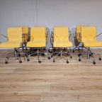 8x Lensvelt Flag Bureaustoelen - Eetkamerstoelen - Geel thumbnail 10