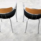Vintage Stoelen | Eetkamerstoelen | Effezeta | Jaren 80 thumbnail 12