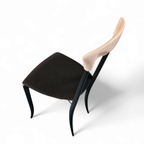 2 X Charme Dining Chair By Fasem Is A Slender, Yet Strong Masterpiece 1980s thumbnail 15