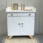 Vintage Brocante Compacte Commode Dressoir Jaren 60 thumbnail 6