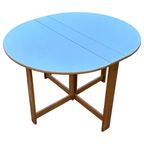 Vintage Ronde Scandinavische Opklapbare Eettafel Design thumbnail 23