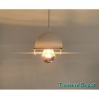 Space Age Hanging Lamp White thumbnail 4