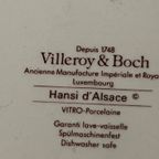 Villeroy & Boch Model Hansi D'Alsace. Set Verzamelborden – 6 Stuks. thumbnail 2