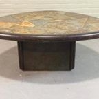 Vintage Fedam Brutalist Design Salontafel thumbnail 16