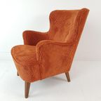 Artifort Oranje Rib Fauteuil | Theo Ruth Armchair Orange thumbnail 11