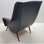 Vintage Mid Century Italiaanse Fauteuil thumbnail 3