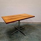 60's Vintage Draaibare Bijzettafel Tv Kastje Audio Meubel thumbnail 2