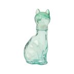 Kleine Glazen Katten Karaf Poes Fles Vetreria Etrusca Glaswerk thumbnail 11