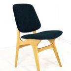 Set 4 Vintage Stoelen In De Stijl Van Arne Hovmand Olsen Reupholstered thumbnail 14