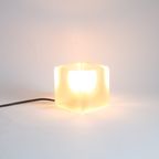 Glass Cube Lamp By Peill And Putzler, Germany 1970S thumbnail 8