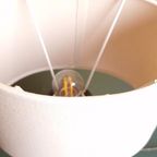 Vintage Schemerlamp Op Koperen Voet, Lampje, Schemerlampje thumbnail 4