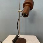 Vintage Bruine Verstelbare Ruimtetijdperk Bureaulamp thumbnail 9