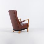 O.H Sjögren Lounge Chair / Fauteuil ‘Seat Up’ thumbnail 6