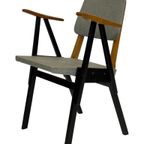 Vintage Zwager Ermeloo, Palais De Tokyo Stoel 50's Design thumbnail 2