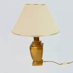 Hollywood Regency - Deknudt - Maison Jansen Stijl - Messing - Goud - Tafellamp - 80'S thumbnail 2