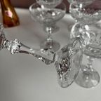 Set Van Negen Loodkristallen Champagne Coupes thumbnail 4