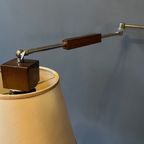 Vintage Mid Century Wandlamp / Houten Lamp thumbnail 9