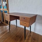 Vintage Mid Century Bureau Design Teak Braakman Stijl thumbnail 3