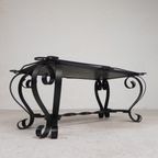 Vintage Tegeltafel, Salontafel Met 8 Tegels, Jaren 60 thumbnail 12