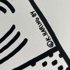 Keith Haring (1958-1990). Untitled,1984, Copyright Keith Haring Foundation, Printed In The Uk thumbnail 4