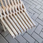 Set 2 Lounge Fauteuils Lattenbank Ligstoelen Tuinstoelen thumbnail 17