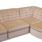 Vintage Laauser Modulaire Zitgroep Velours 6-zits thumbnail 4