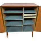 Vintage Kastje Compact Dressoir Jaren 60 Teak Fineer Zweden thumbnail 8