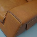 Roche Bobois Clubfauteuil In Tan/Cognac Nekleer thumbnail 4