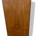 Vintage Houten Ladekast Kast – 4 Lades Met Metalen Grepen thumbnail 6