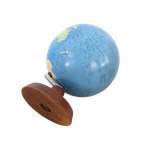 Globe – Houten Voet En Kartonnen Bol – Jaren 70 - (Mm24) thumbnail 6