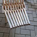 Set 2 Lounge Fauteuils Lattenbank Ligstoelen Tuinstoelen thumbnail 14
