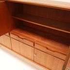 Groot Vintage Teak Highboard Gemaakt In De Jaren ’60 thumbnail 9