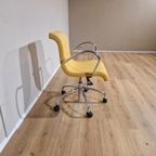 8x Lensvelt Flag Bureaustoelen - Eetkamerstoelen - Geel thumbnail 4