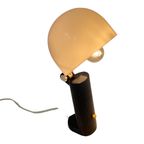 Fuder - Mushroom Table Lamp - Black Plastic Base And Adjustable White Acrylic Shade thumbnail 4
