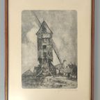 Guillaume Michiels - Gravure - Molen thumbnail 3