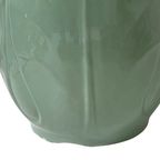 Mid Century Modern - Large - Ceramic Vase - Leaf Pattern And Glazed On Both The In- And Outside - thumbnail 7