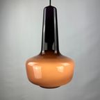 Purple Opaline Glass Pendant Light Kreta Holmegaard By Jacob Bang, 1960 thumbnail 3