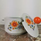 Vintage Brabantia Servies, Dekschaal, Schaal, Pan Serveerpan thumbnail 7