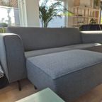 Stijlvolle 3-zitsbank + Hocker (thereca) thumbnail 4