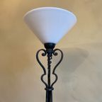 Vloerlamp Schemerlamp Staande Lamp Vintage Jaren 40 Frans thumbnail 7