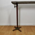 Industriële Sidetable, Muurtafel, Wandconsole Metalen Poten thumbnail 10