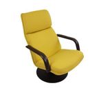 Artifort Draaifauteuil Design Geoffrey Harcourt Yellow thumbnail 6