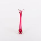 Glass Vase By Paul Kedelv For Flygsfors, Sweden 1950’s thumbnail 6