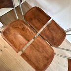 4 Vintage Design Eetkamerstoelen, Setprijs thumbnail 5