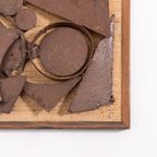 Danish Brutalist Wall Sculpture/relief / Wanddecoratie / Muurdecoratie From Henrik Horst, 1970’s thumbnail 3